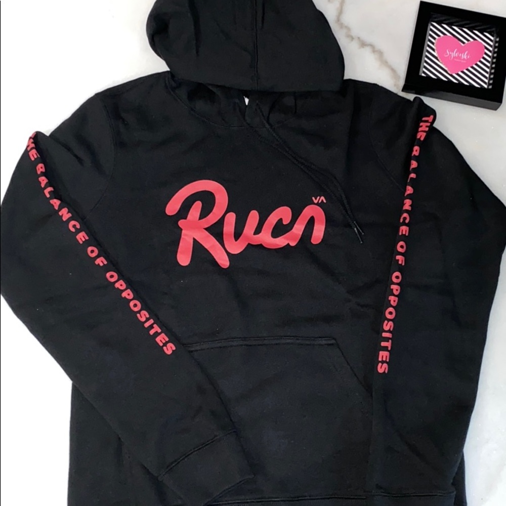 🔥RVCA FLOW HOOD NWT - Picture 3 of 9